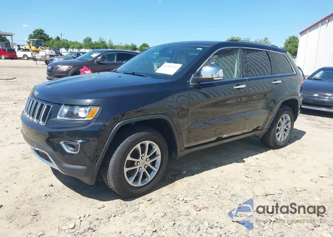 2016 Jeep Grand Cherokee Limited z USA, uszkodzony, nr VIN 1C4RJEBGXGC329664